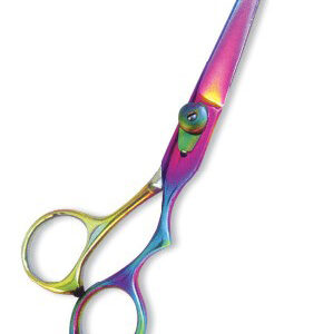 Professional Hair Cutting Scissor with razor edge. Multicolor Coating