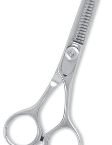 Professional Thinning Scissor. One Blade Teeth and One Blade Razor. Mirror Finish.