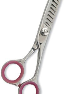 Professional Thinning Scissor. One Blade Teeth and One Blade Razor. Mirror Finish.