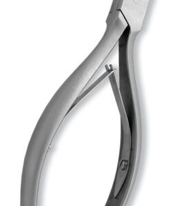 Nail Cutter, Double Spring w/lock. Mirror Finish.