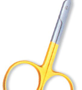 Arrow Point Scissor. Half Gold.