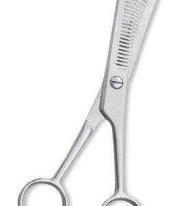 Professional Thinning Scissor. One Blade Teeth and One Blade Razor. Mirror Finish.