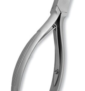 Nail Cutter, Double Spring w/lock. Mirror Finish.