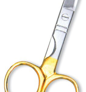 Nail Scissor. Half Gold.