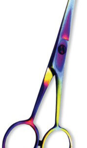 Professional Hair Cutting Scissor with razor edge. Multicolor Coating