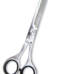 Professional Thinning Scissor. One Blade Teeth and One Blade Razor. Mirror Finish.