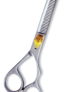 Professional Thinning Scissor. One Blade Teeth and One Blade Razor. Mirror Finish.