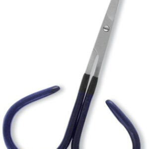 Cuticle Scissor. Plastic Grip.